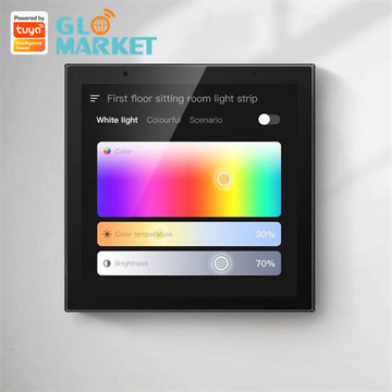 Glomarket 4 Inch Multi-functional WiFi Home Background Music System Tuya Zigbee Gateway