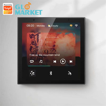 Glomarket 4 Inch Multi-functional WiFi Home Background Music System Tuya Zigbee Gateway