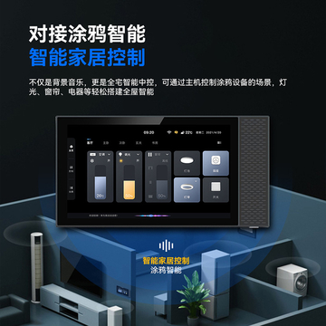 Glomarket 7 Inch Zigbee Gateway Control Panel Ble Music Wall Touch Screen Center