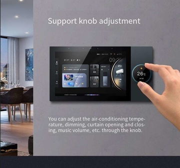 Glomarket 7 Inch Ble Music Wall Touch Screen Zigbee Hub Gateway Central Control
