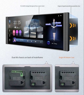 Tuya smart control panel 12 inch
