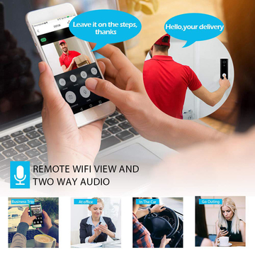 Smart wifi video doorbell