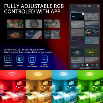 Smart wifi ceilling light